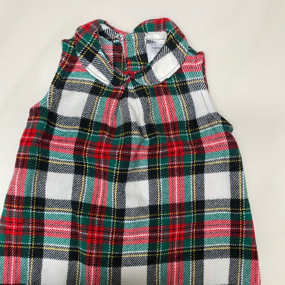 18 mo Carter’s plaid flannel dress